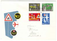 FDC 25 Jahre Swissair, 50 Jahre PTT & Simplon 1956 - rar